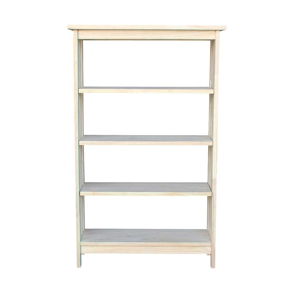 International Concepts - Mission Shelf Unit - 4 Tier - SH-4830M veiw 3