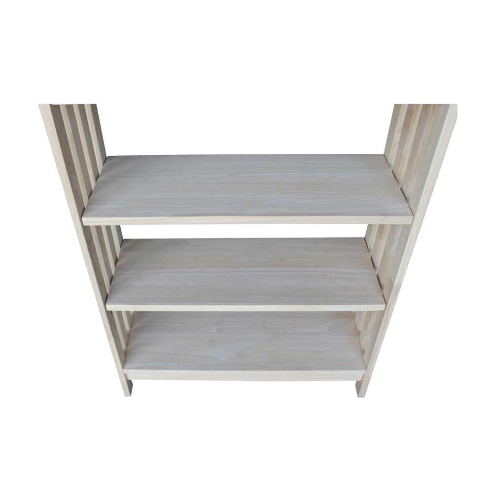 International Concepts - Mission Shelf Unit - 4 Tier - SH-4830M veiw 6