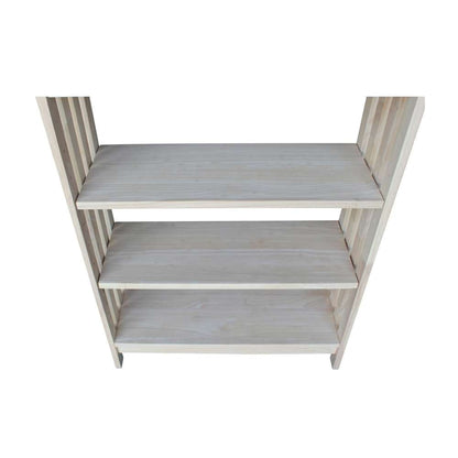 International Concepts - Mission Shelf Unit - 4 Tier - SH-4830M veiw 6