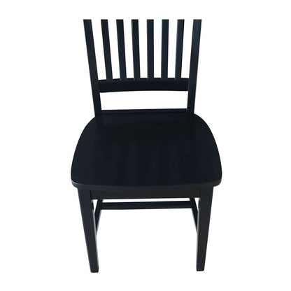 International Concepts - Mission Side Chair in Black Finish (Set of 2) - C46-265P veiw 9