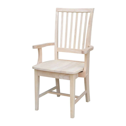 International Concepts - Mission Side Chair with Arms - 265A veiw 1