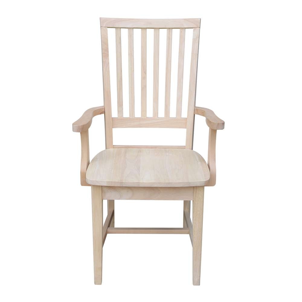 International Concepts - Mission Side Chair with Arms - 265A veiw 6