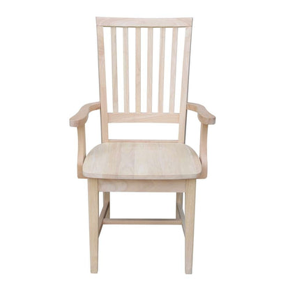 International Concepts - Mission Side Chair with Arms - 265A veiw 6