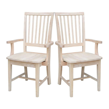International Concepts - Mission Side Chair with Arms - 265A veiw 8