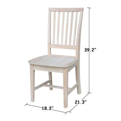 International Concepts - Mission Side Chair (Set of 2) - 265P veiw 3