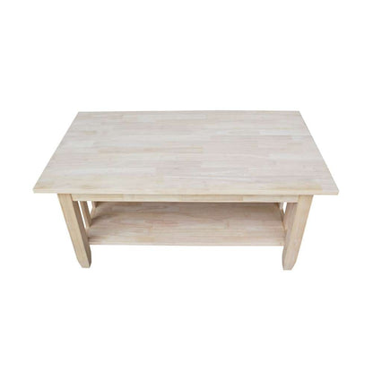 International Concepts - Mission Tall Coffee Table  - BJ6TC veiw 6