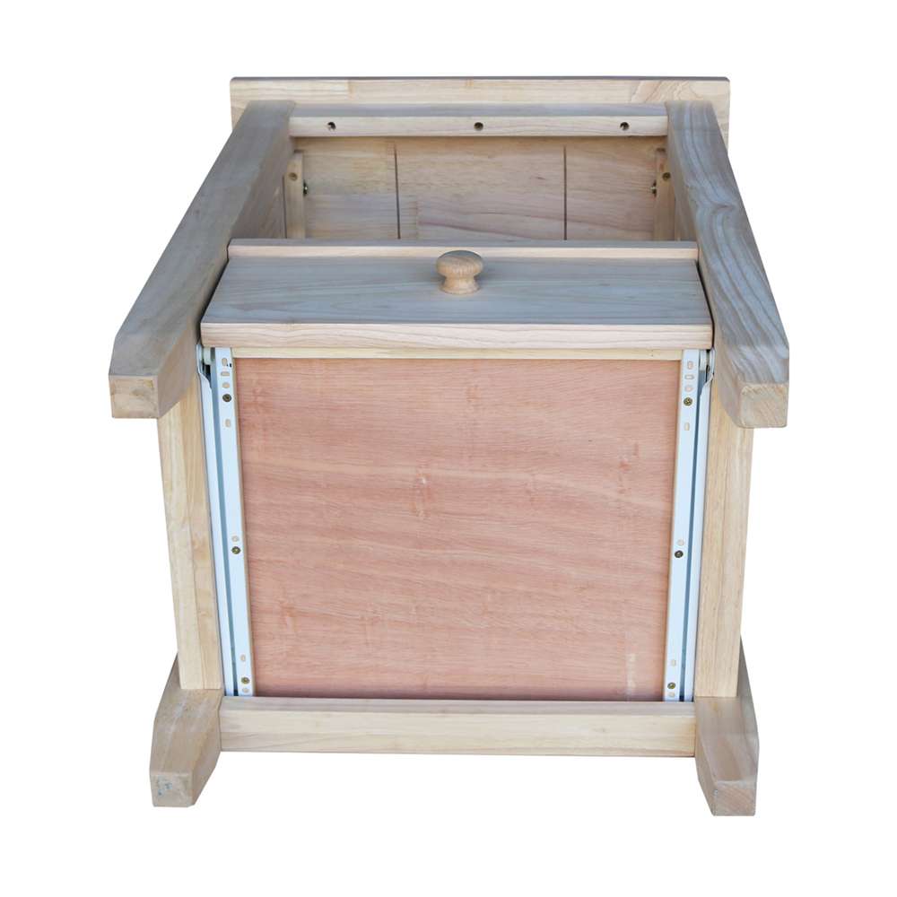 International Concepts - Mission Tall End Table with Drawer  - BJ6TD veiw 10