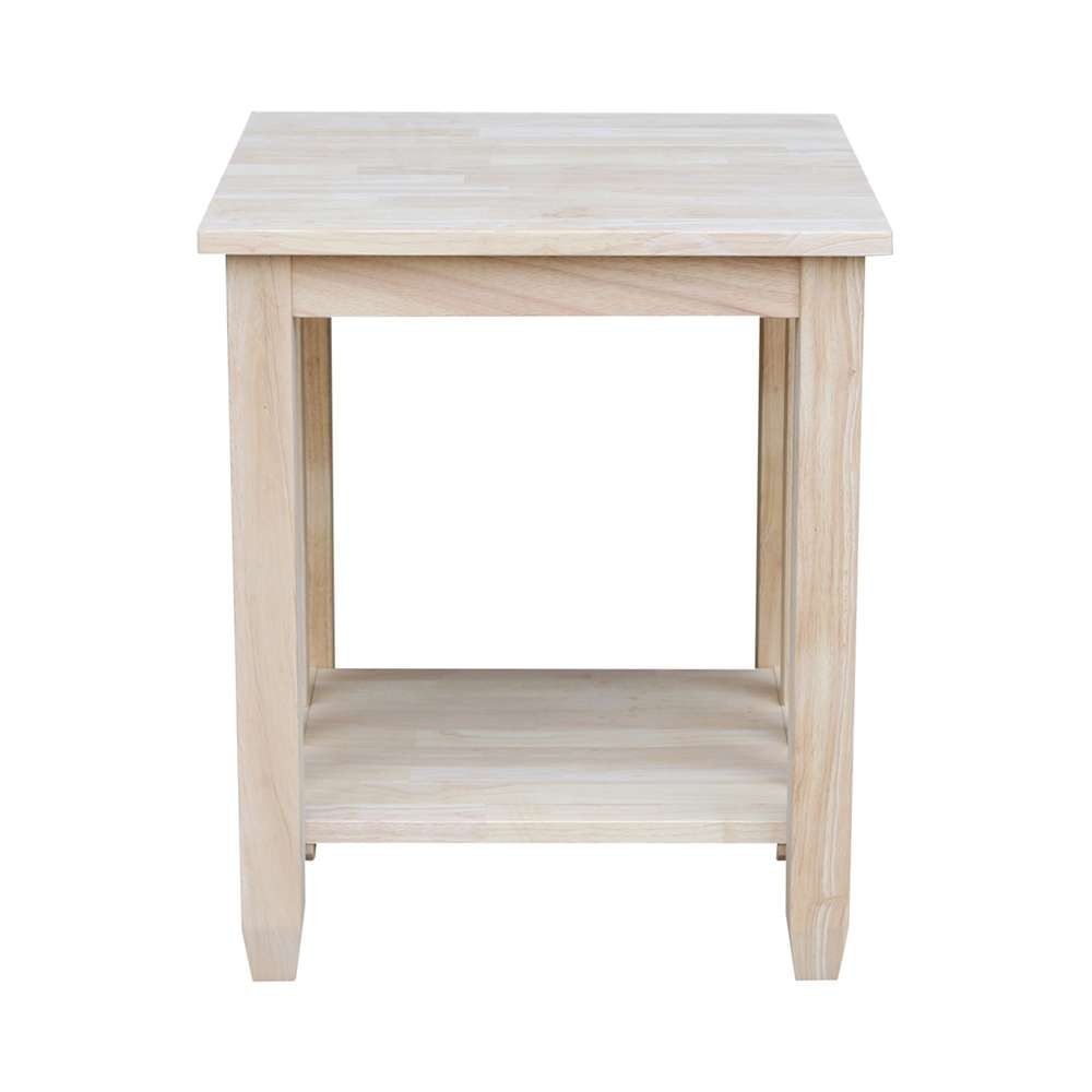 International Concepts - Mission Tall End Table  - BJ6TE veiw 3