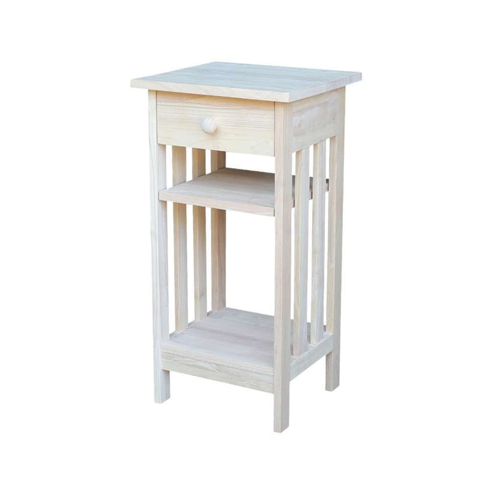 International Concepts - Mission Telephone Stand  - 3072 veiw 1