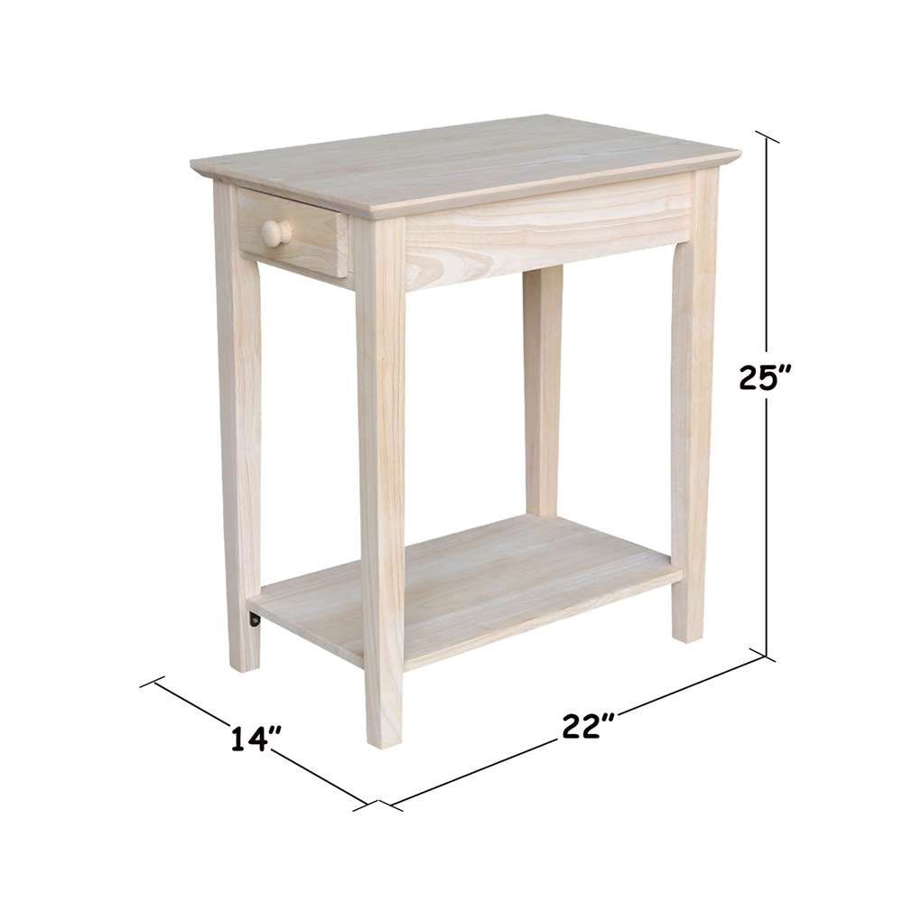 International Concepts - Narrow End Table - OT-2214 veiw 3