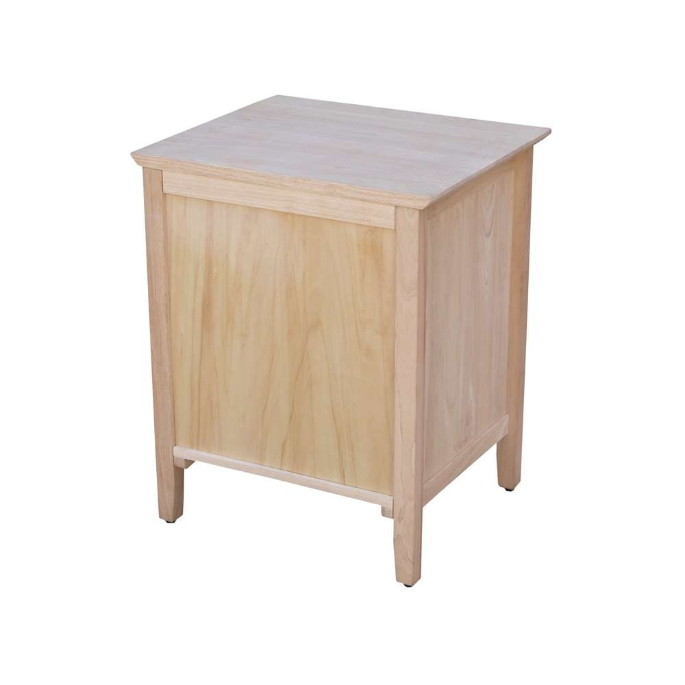 International Concepts - Nightstand with 1 Drawer - BD-8001 veiw 2