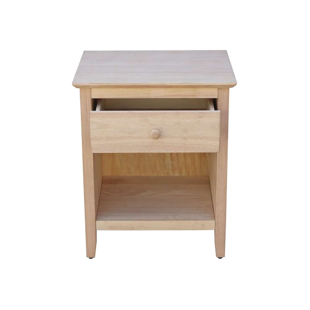 International Concepts - Nightstand with 1 Drawer - BD-8001 veiw 4