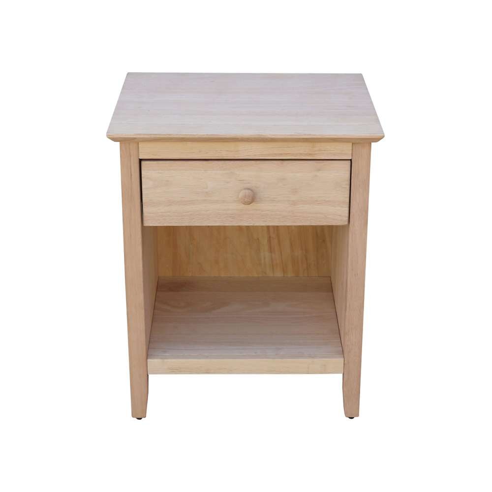 International Concepts - Nightstand with 1 Drawer - BD-8001 veiw 5