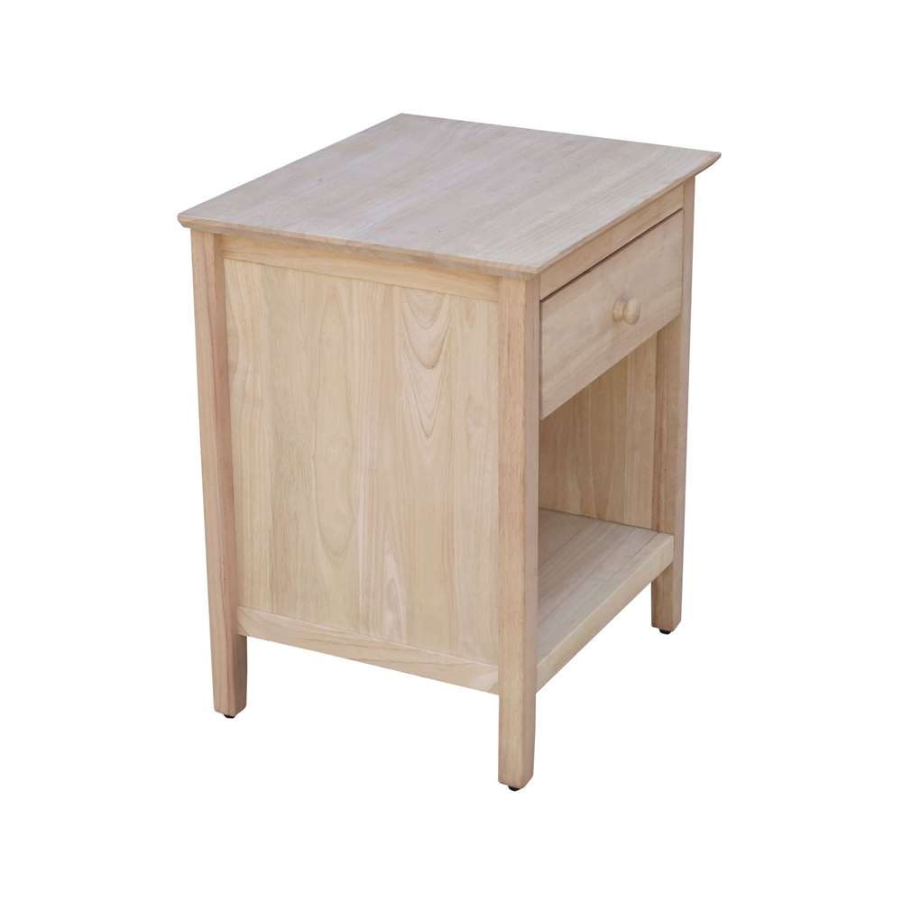 International Concepts - Nightstand with 1 Drawer - BD-8001 veiw 8