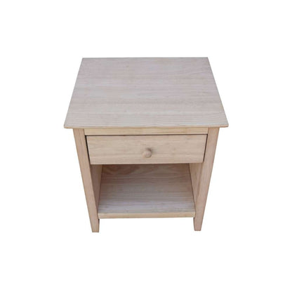 International Concepts - Nightstand with 1 Drawer - BD-8001 veiw 10