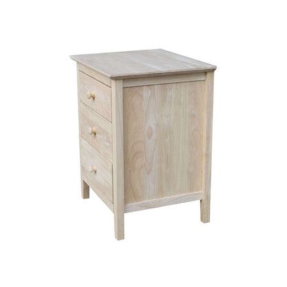 International Concepts - Nightstand with 3 Drawers - BD-8013 veiw 7