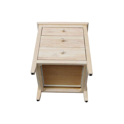 International Concepts - Nightstand with 3 Drawers - BD-8013 veiw 8