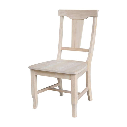 International Concepts - Panel Back Chair (Set of 2) - C-110P veiw 1