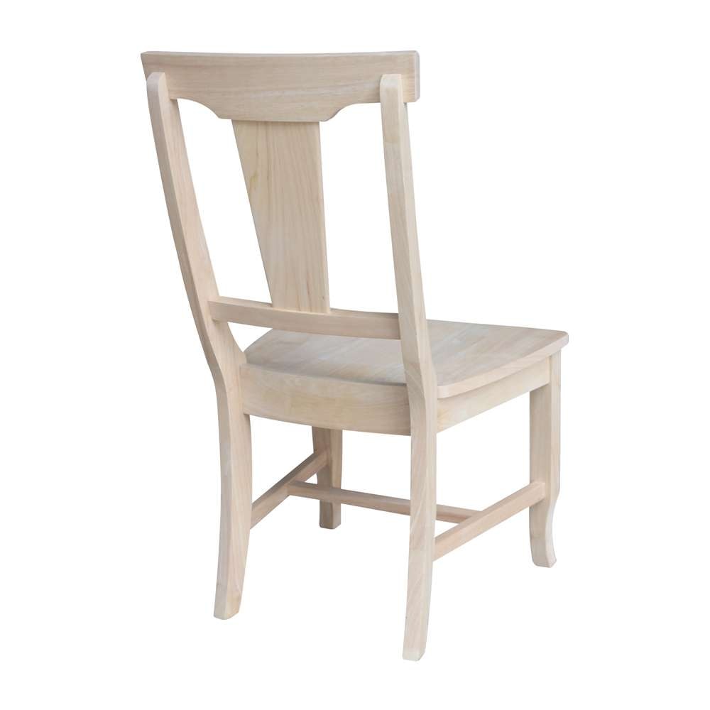 International Concepts - Panel Back Chair (Set of 2) - C-110P veiw 2
