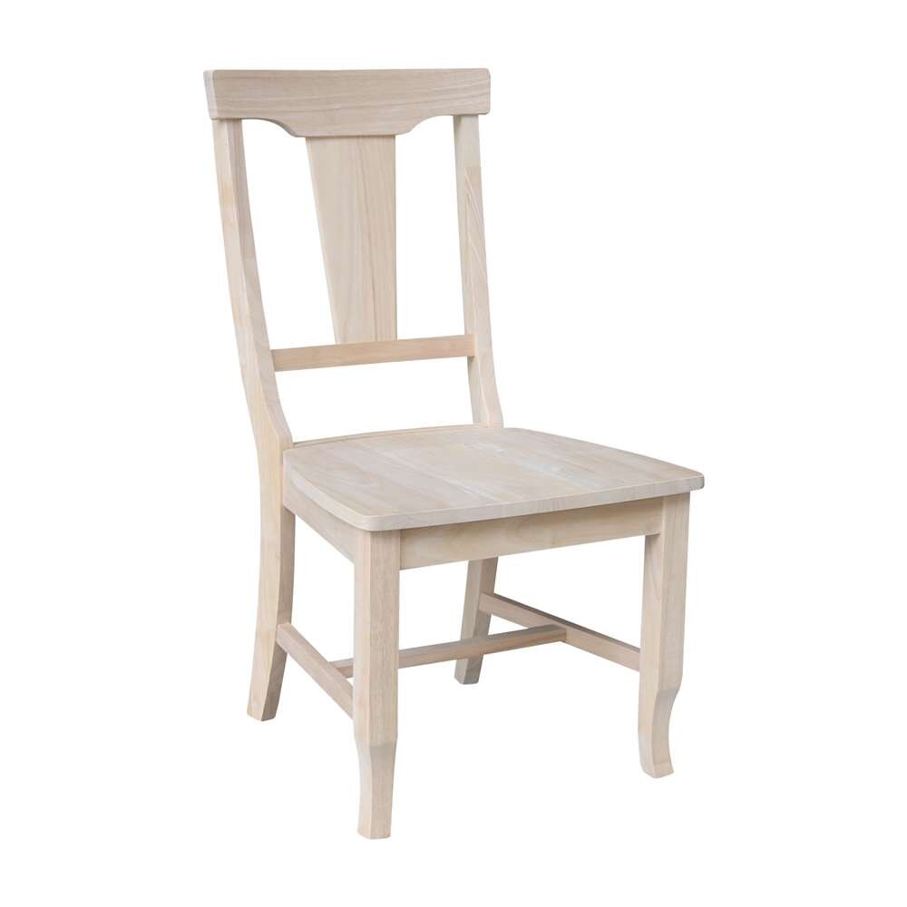 International Concepts - Panel Back Chair (Set of 2) - C-110P veiw 4