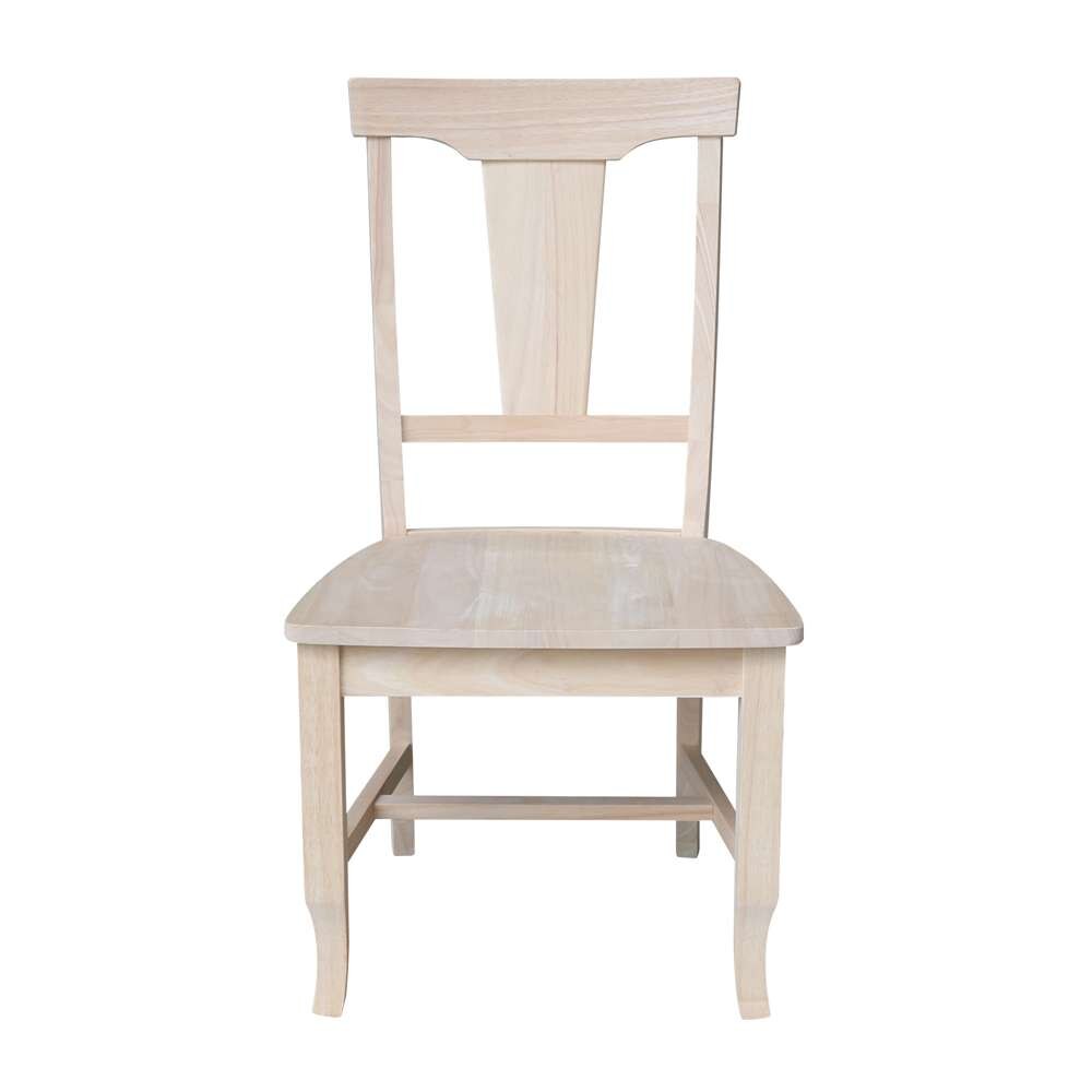 International Concepts - Panel Back Chair (Set of 2) - C-110P veiw 6