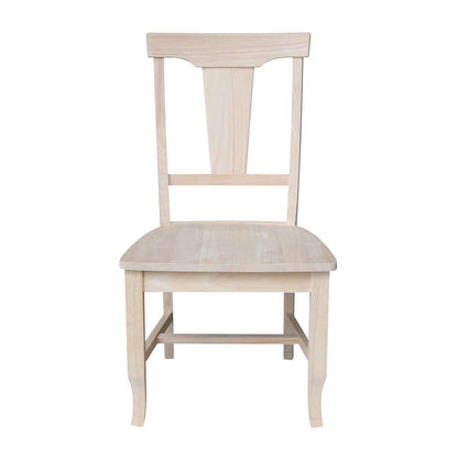 International Concepts - Panel Back Chair (Set of 2) - C-110P veiw 6