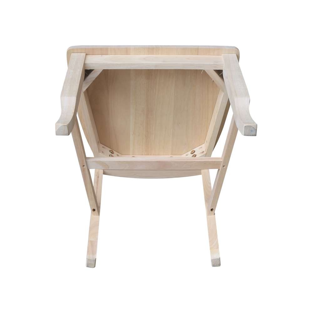 International Concepts - Panel Back Chair (Set of 2) - C-110P veiw 9
