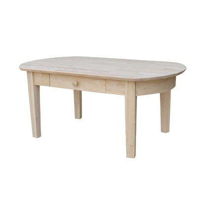 International Concepts - Philips Oval Coffee Table  - OT-5C veiw 1