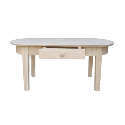 International Concepts - Philips Oval Coffee Table  - OT-5C veiw 4