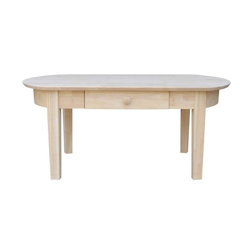 International Concepts - Philips Oval Coffee Table  - OT-5C veiw 5