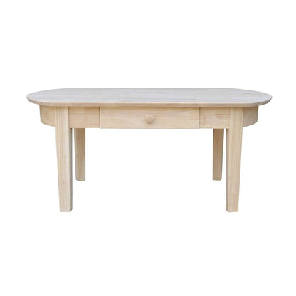 International Concepts - Philips Oval Coffee Table  - OT-5C veiw 5