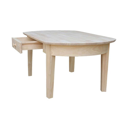 International Concepts - Philips Oval Coffee Table  - OT-5C veiw 7