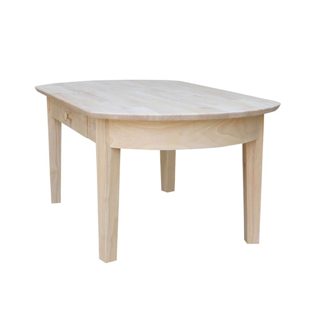 International Concepts - Philips Oval Coffee Table  - OT-5C veiw 8