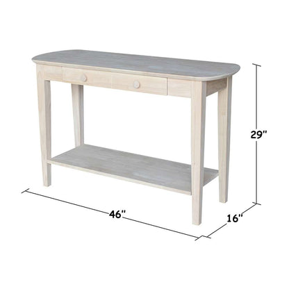 International Concepts - Philips Oval Sofa Table  - OT-5S veiw 3