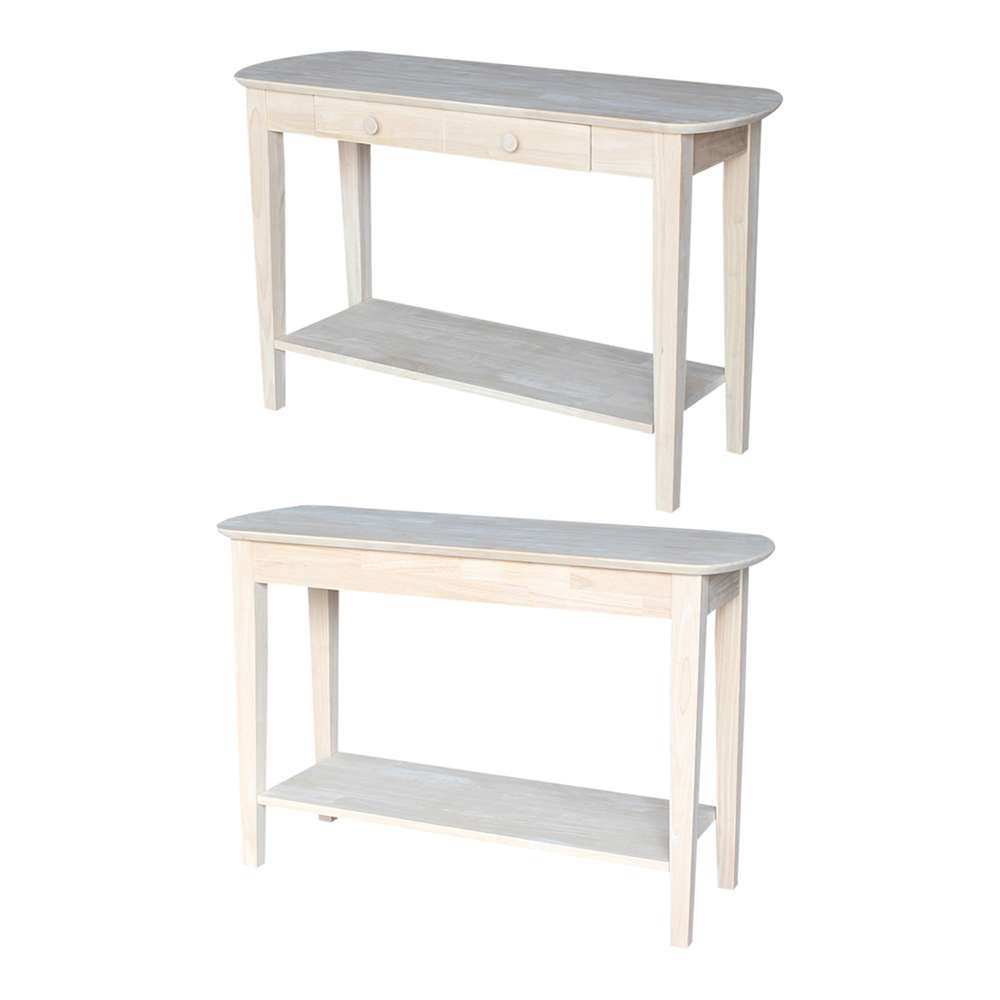 International Concepts - Philips Oval Sofa Table  - OT-5S veiw 5