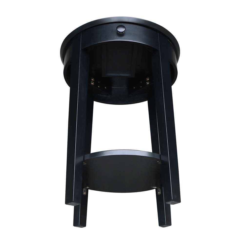 International Concepts - Phillips Accent Table with Drawer in Black Finish - OT46-2128 veiw 5