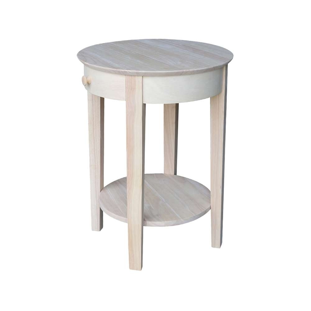 International Concepts - Phillips Accent Table with Drawer - OT-2128 veiw 1