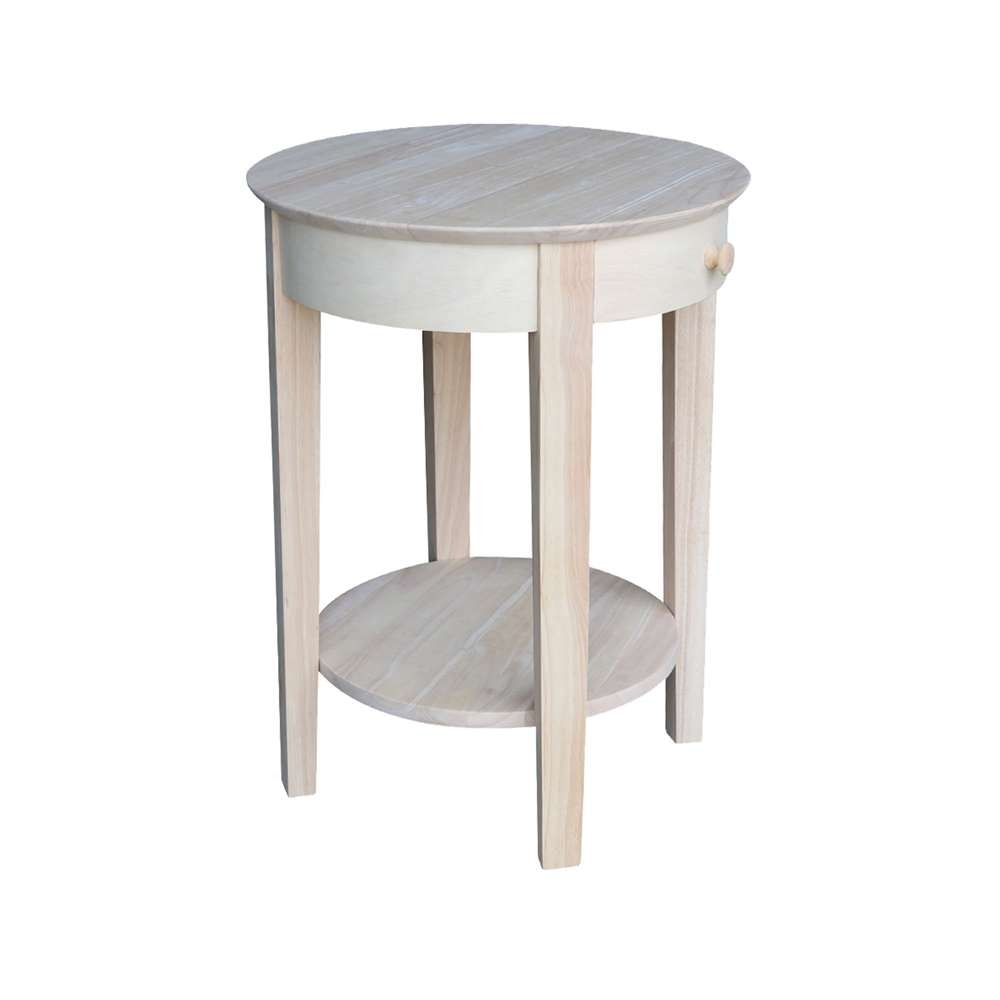 International Concepts - Phillips Accent Table with Drawer - OT-2128 veiw 4