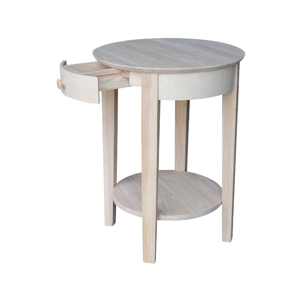 International Concepts - Phillips Accent Table with Drawer - OT-2128 veiw 7