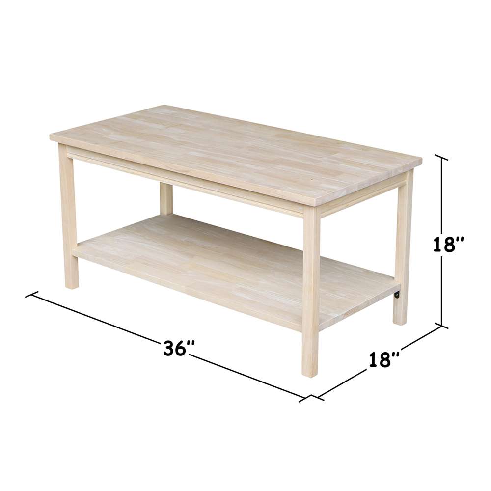 International Concepts - Portman Coffee Table  - OT-44 veiw 2