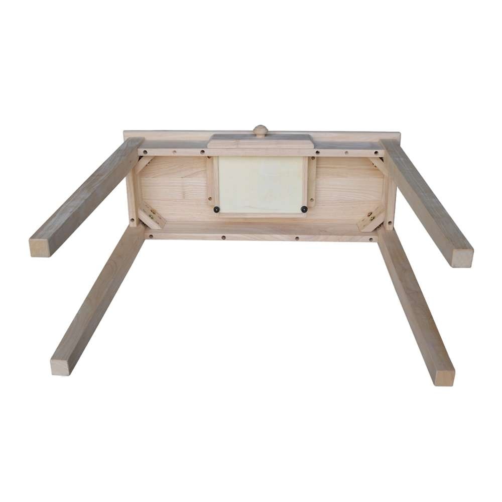 International Concepts - Rectangular Hall Table W/Drawer  - OT-3012 veiw 7