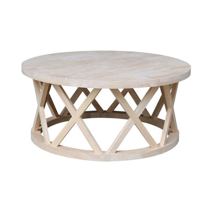 International Concepts - Round Ceylon Coffee Table - OT-46CR veiw 1