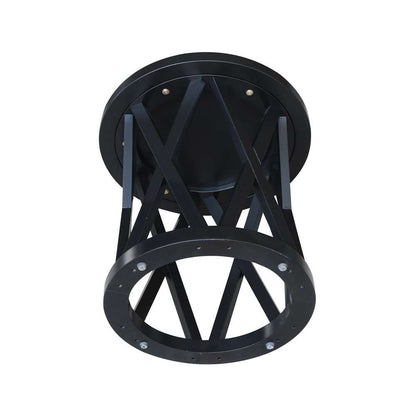 International Concepts - Round Ceylon End Table in Black Finish - OT46-46ER veiw 6