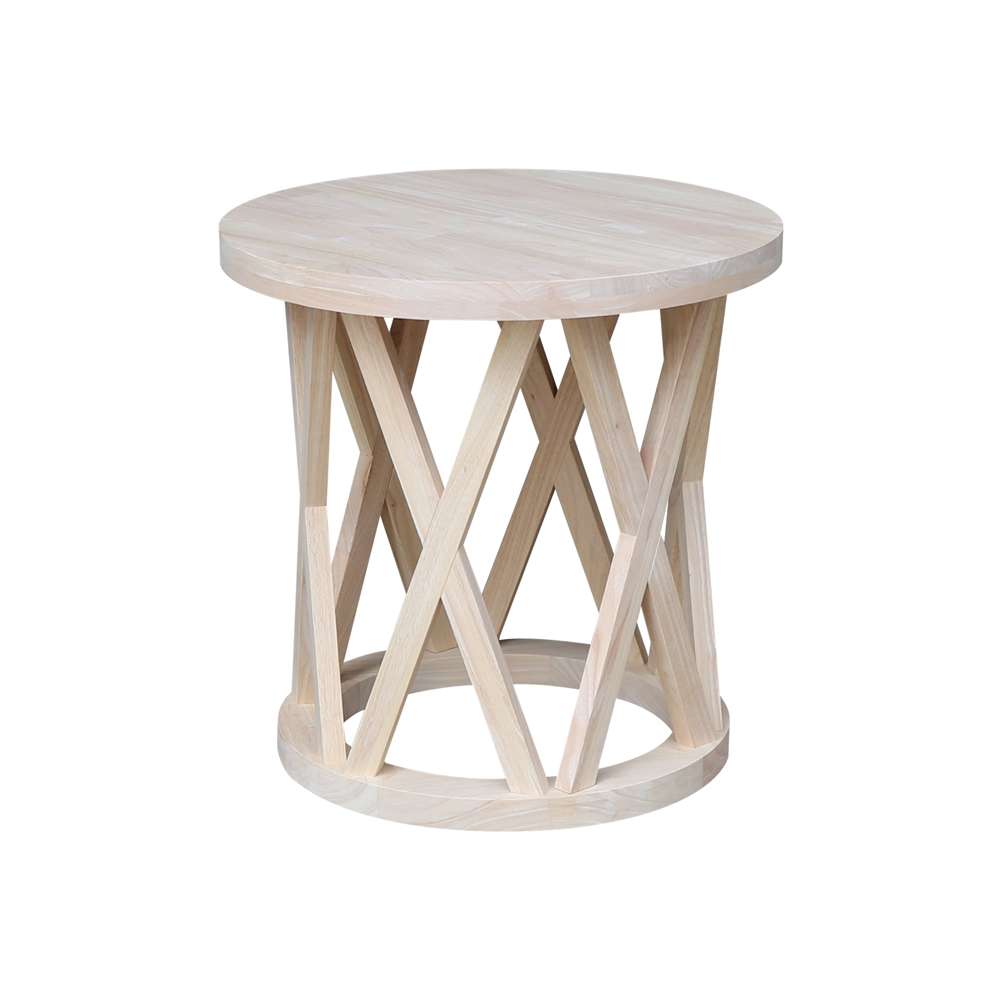 International Concepts - Round Ceylon End Table - OT-46ER veiw 1