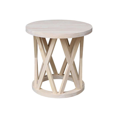 International Concepts - Round Ceylon End Table - OT-46ER veiw 3