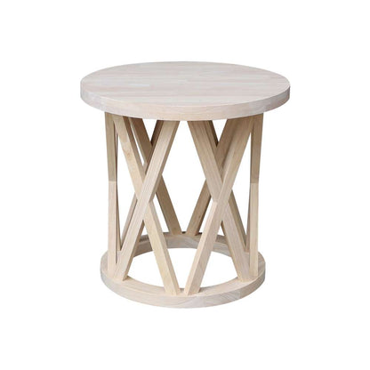 International Concepts - Round Ceylon End Table - OT-46ER veiw 4