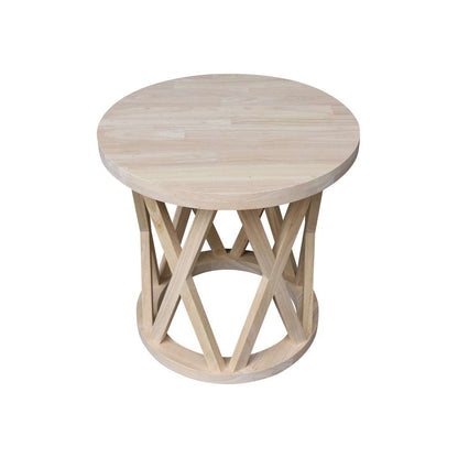 International Concepts - Round Ceylon End Table - OT-46ER veiw 6