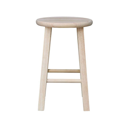 International Concepts - Round Top Stool - 18inSH - 1S-518 veiw 3