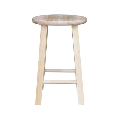 International Concepts - Round Top Stool - 18inSH - 1S-518 veiw 4