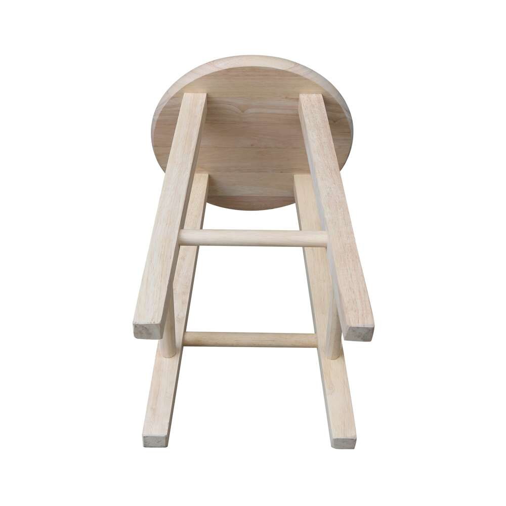 International Concepts - Round Top Stool - 18inSH - 1S-518 veiw 5